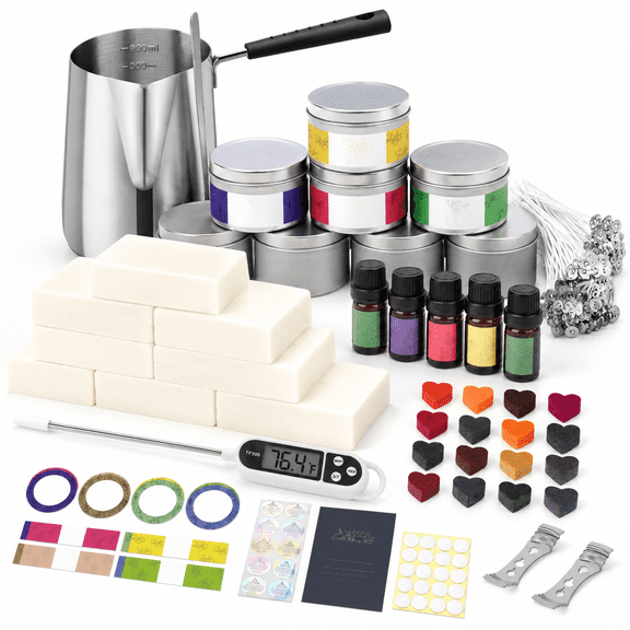 Candle Making Kit Diy Starter Soy Supplies/kit