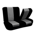 thumbnail image 5 of FH Group Full Interior Set Gray Seat Covers for Auto w/ Black Rubber Floor Mats, 5 of 5