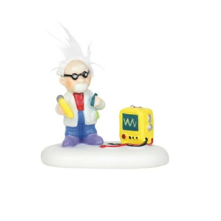 Dept 56 New England Department 56 North Pole Village Static Electricity Expert Figurine 6003124 New ()