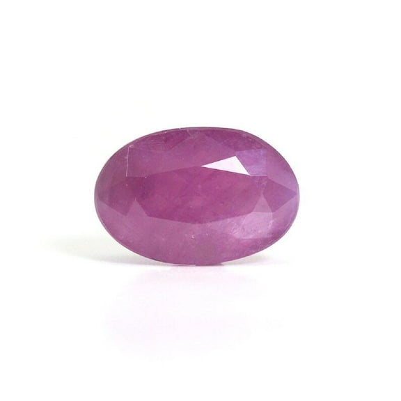 3.92 Carats Natural Red Ruby Oval Cut Loose Gemstone Jewelry Making