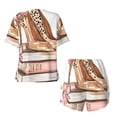 thumbnail image 5 of Lsque Stylish High Heels On Books Women's Short-Sleeved Pajama Set - 2 Piece Soft and Lightweight Sleepwear Set-Medium, 5 of 9