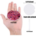 thumbnail image 2 of FMSHPON Pink Flower Vintage Wooden Grain Set of 2 Car Coaster for Drinks, Absorbent Ceramic Stone Coasters Cup Mat with Cork Base for Home Kitchen Room Coffee Table Bar Decor, 2 of 5