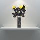 thumbnail image 1 of BESTYASH 5Ud Rosas Artificiales Amarillas En Tela Para De Oficina Y Ramo, 1 of 8