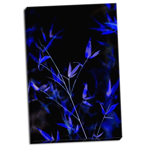 Gango Home Decor Bamboo at Night I by Karyn Millet (Ready to Hang); One 24x36in Hand-Stretched Canvas