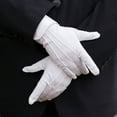 thumbnail image 1 of Trayknick 1 Paire Gants Formels pour Smoking Garde d'Honneur Parade Inspection Collection Servir, 1 of 8