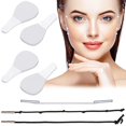 thumbnail image 1 of 120 Pcs Face Tape Lifting Invisible with String for Wrinkles, Jowls, Neck, Eye, Waterproof High Elasticity V Shape Lift Tape Stickers, Instant Makeup Bands, 1 of 6
