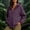 Purple women hooded windproof jacket a1, variant on thefnos Womens Plus Size Cargo Jacket Zip Up Long Sleeve Hooded Coat Fall Solid Color Vintage Trench Coat with Pockets Casual Fashion Clothes, Purple 2XL