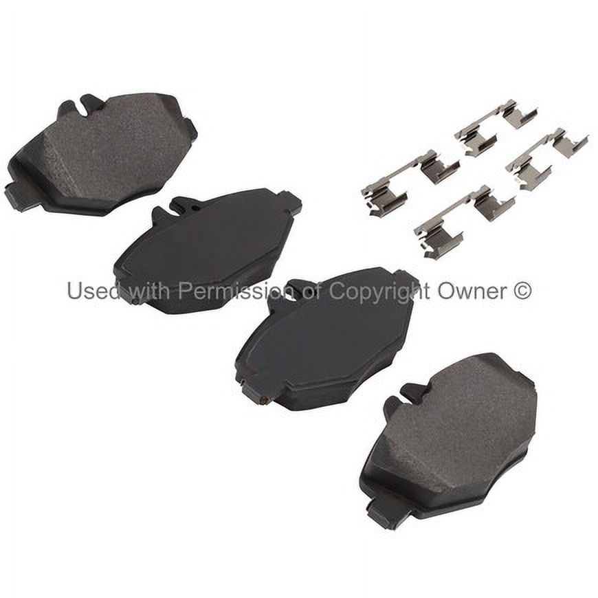 Mpa Electrical 1003-0987M Quality Built Disc Brake Pad Set Black Series,