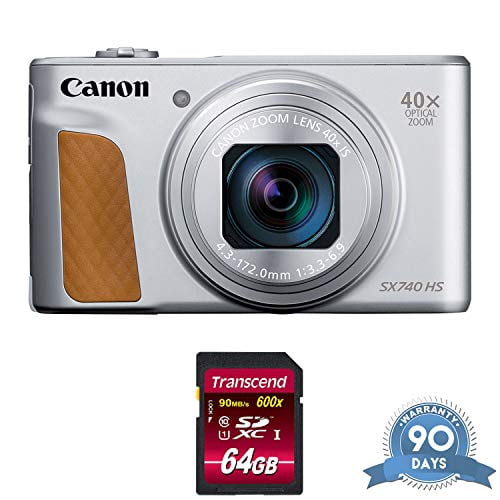 【新品・未開封】キヤノン　POWERSHOT SX740 SV シルバー Canon PowerShot SX740 HS Digital Camera (Silver) - with Memory