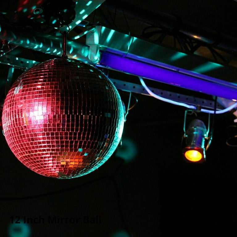1/2/4 Packs 6 Mirror Glass Disco Ball DJ Dance Home Party Club