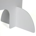 thumbnail image 6 of M&T Displays 23.23x35.43 Inch Clear Foam PET Hygienic Separator with Paper Slot, Practical Sneeze Guard, Protective Window for Employers and Customers, Barrier Against Coughing & Sneezing (1-Pack), 6 of 6