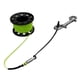 thumbnail image 2 of Carrete de buceo multiusos de 15 m (49 pies) con clip de acero inoxidable para deportes acuáticos negro, 2 of 9