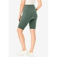 thumbnail image 6 of Woman Within Plus Size Stretch Cotton Pocket Bike Short, 6 of 6