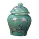 thumbnail image 4 of Jarrón de cerámica, jarrón decorativo, jarrón asiático multiusos, jarrones de porcelana para bodas. Vientre de flor de ciruelo, 4 of 9