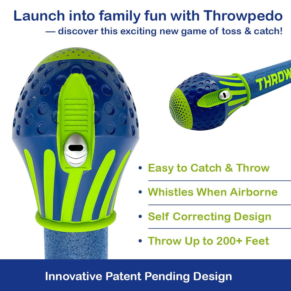 THROWPEDO™, —the exciting new game of toss & catch!