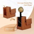 thumbnail image 6 of UBesGoo Salon Dryer Chair, Ergonomic Hair Dryer Chair with Memory Foam, Brown, 6 of 8