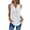 White, variant on gakvbuo Plus Size Summer Tank Tops For Women 2023 Trendy Women's Sleeveless Solid Sexy V-neck Casual Fashion Loose Tank Top