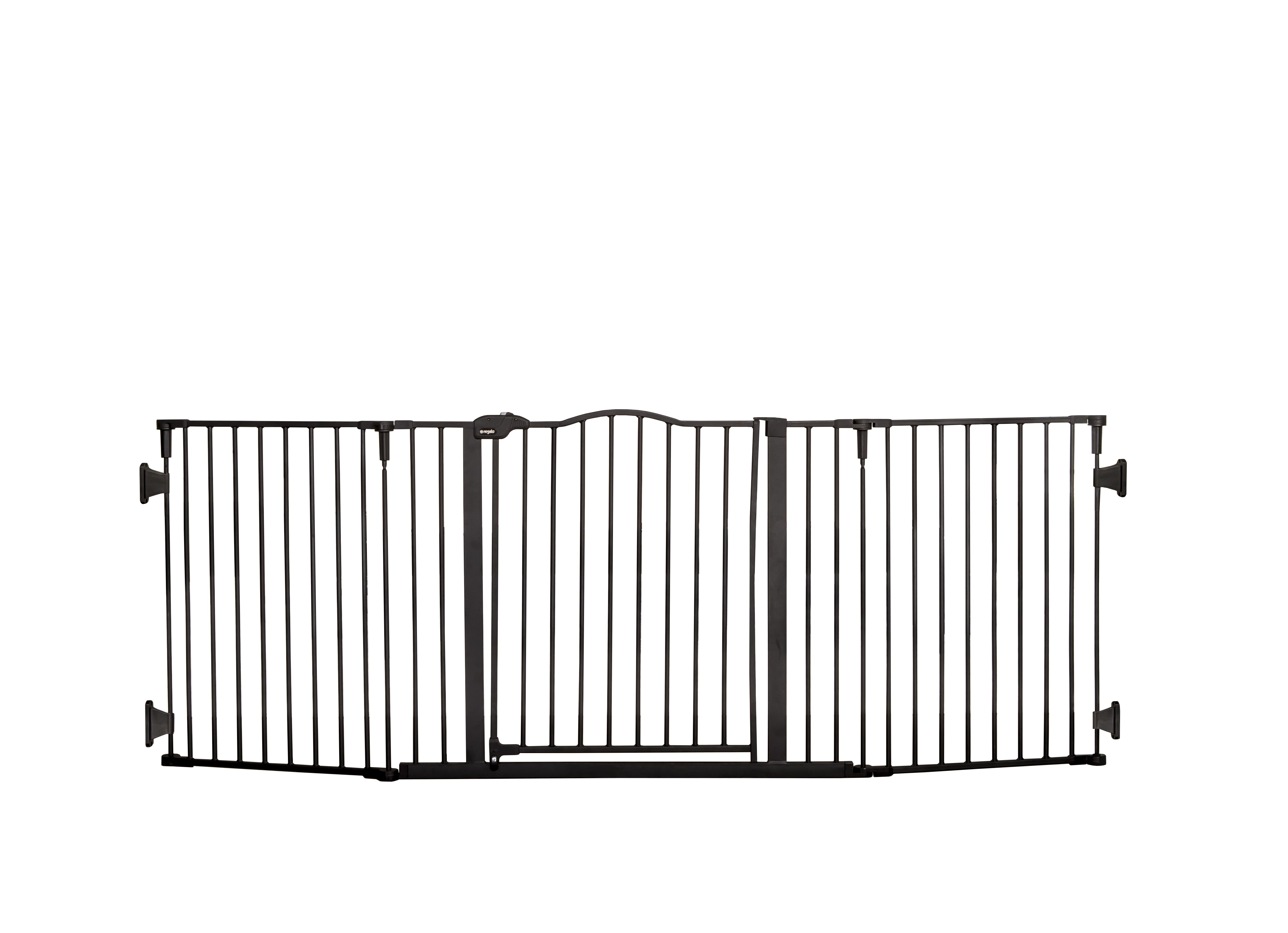 Regalo Deluxe Home Accents 74Inch Widespan Safety Gate, Includes 4