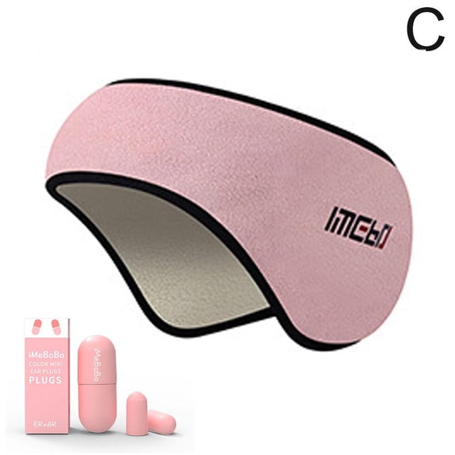 Sleeping Earmuff Eye Mask Sound Insulation Noise Reduction Sleeping Protection Earmuff Earplugs Set