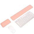 thumbnail image 4 of CSChome Mouse Wrist Support Wrist Rest Set Ergonomic Super Soft Double Sided Faux Leather Non-Slip Keyboard Support, 4 of 7