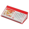 LIYUNMIAO Standing Flip Desk Calendar 2025 Stand Up Calendar Daily
