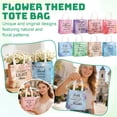 thumbnail image 2 of Religious Gift Bags for Women, Non Woven Bible Tote Bag with Handle, Reusable Floral Catholic Baptism Party Bag, Father’s Day Communion Gift, 2 of 6