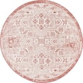 thumbnail image 2 of Rugs.com Outdoor Aztec Collection Rug – 5 Ft Round Rust Red Flatweave Rug Perfect For Kitchens, Dining Rooms, 2 of 3