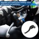 thumbnail image 3 of Palancas de freno y embrague cortas únicas para Honda Monkey 125 2019-2024, palanca de freno ajustable de motocicleta de aleación de aluminio negro sólido 1 par, 3 of 7