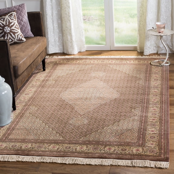 Safavieh Tabriz Herati Anita Medallion Area Rug, Camel, 6' x 9'