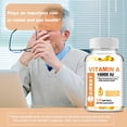 thumbnail image 5 of Vitamina A 10000IU: favorece la salud de la visión y del sistema inmunológico y de la piel - 120 s, 5 of 5