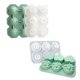 thumbnail image 1 of Bandejas para cubitos de hielo, moldes para bandejas de hielo para hacer varias formas de hielo para whisky, reutilizables, paquete de 2, 1 of 6