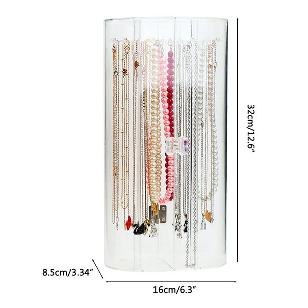 Lucite clearance necklace holder