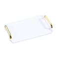 thumbnail image 3 of veasfak Serving Tray Rectangular Bathroom Organizer for Restaurant Hotel Living Room M, 3 of 9