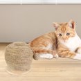 thumbnail image 2 of Pet Cat Claws Sisal Scratching Grinding Post Round Ball Playing Scratcher Toy, 2 of 9