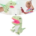 thumbnail image 3 of Juguete de mano de dinosaurio de peluche juguete de mano de animal de dinosaurio suave y colorido multiusos para enseñar historias 118 pulgadas coleccionable para preescolar ANGGREK  Otros, 3 of 8