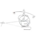 thumbnail image 1 of Yazoeia Mini Metal Helicopter Balance Airplane Decoration Aircraft Model Collection MY320-27842, 1 of 10