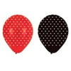 Creative Converting 049019 Ladybug Fancy - Latex Balloons, Red & Blue with White Dot - Case of 72