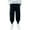 b/Black3093, variant on Boys Casual Jogger Pants Elastic Waist Soft Lined Trousers Kids Athletic Playwear Comfortable Daily Wear Lovely Child Slacks