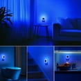 thumbnail image 3 of Sujeet Blue Plug-in Dusk to Dawn LED Night Lights for Kids Bedroom, Bathroom, Hallway (4-Pack), 3 of 15