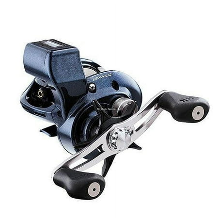 UPC: 0043178928196 | Daiwa Lexa-LC 6.3:1 Line Counter Baitcast Left Hand Fishing Reel – Lexa-LC300HL