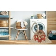 thumbnail image 2 of Ahgly Company Machine Washable Indoor Rectangle Transitional Khaki Gold Area Rugs, 2' x 3', 2 of 7