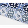 thumbnail image 4 of Vargottam Indoor/OutdoorRoundTablecloth 58 InchTablecloth with Umbrella Hole & Zip- Waterproof TableCloth TableCovers for Backyard Table -Blue, 4 of 7