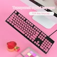 thumbnail image 2 of Crystal Keycaps - DIY Keycap Set for Mechanical Keyboards, Full 104 Key, Universal Wear-resistant Round-shape Keycaps Mechanical Keyboard Replacement Key Cover, 2 of 8