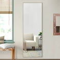 thumbnail image 4 of Full Length Floor Mirror Standing Rectangle Champagne 65"x22", 4 of 9