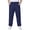 Navy, variant on LEKWK Uniform Pants for Boys Pull-On Chino Pants Elastic Waist Casual Trousers with Pockets Preppy Lightweight Lounge School Formal Playwear 5-15Y