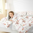 thumbnail image 4 of Manfei Cowgirl Bedding Queen Comforter Set,Rainforst Cactus Mountain Down Comforter,Pink White Brown Bedding Sets Queen with Comforter,Ultra Soft Bedroom Decorative Reversible,3 Pieces, 4 of 8