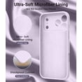 thumbnail image 4 of FANGQIULI Magnetic for iPhone 17 Pro Case,Classic Liquid Silicone Mobile Phone Case,Integrated Camera Control Button,Anti-Scratch Microfiber Lining, 4 of 5