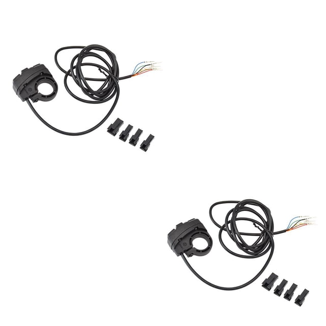 Greeniant Interruptor de manillar, piezas de repuesto profesionales, controlador de luz sencillo y fiable, pieza de manillar para reemplazo de 36V 48V 2piezas Greeniant CBP199938