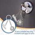 thumbnail image 3 of Hweilai 1 boy soccer key ring, 3 of 5
