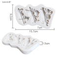 thumbnail image 4 of 3D Rabbit Shape Cake Mould Easter Fondant Soft Non Stick Mold Cake Cookies Chocolate Decoration, 4 of 6